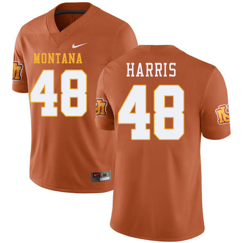 Hayden Harris Grizzlies Jersey,University Of Montana Grizzlies #48 Hayden Harris Jersey-Throwback